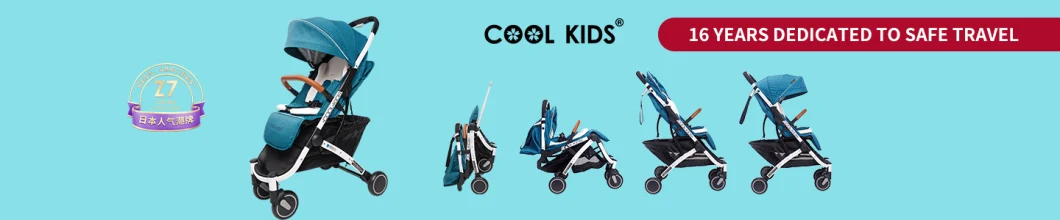 Coolkids 6inch Wheels with Rocking Function Colorful Design Baby Stroller